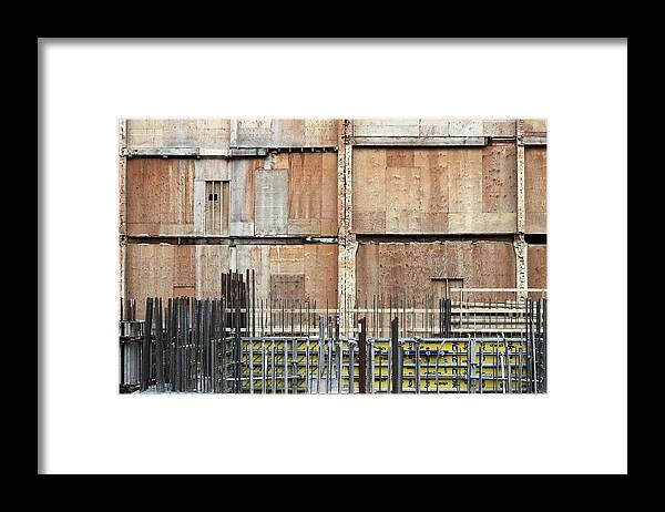 Urban Framed Print featuring the photograph saving facade II by Kreddible Trout