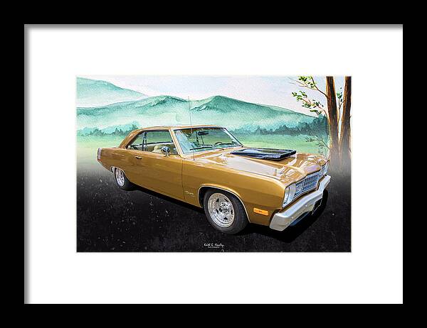 Car Framed Print featuring the photograph Scamp by Keith Hawley