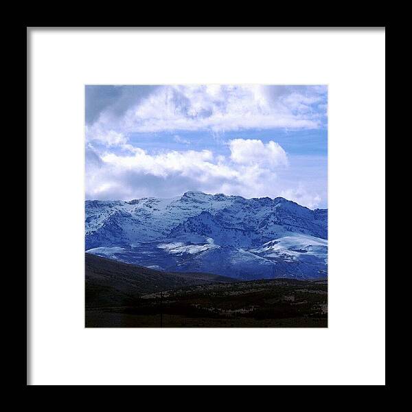 Mountains Framed Print featuring the photograph Scenic Mountains by Kelli Stowe