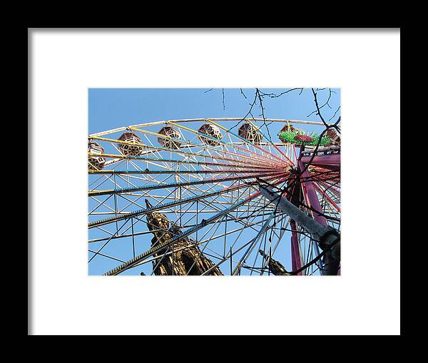 Scot Monument Framed Print featuring the photograph Scot Monument Edinburgh by Heather Lennox