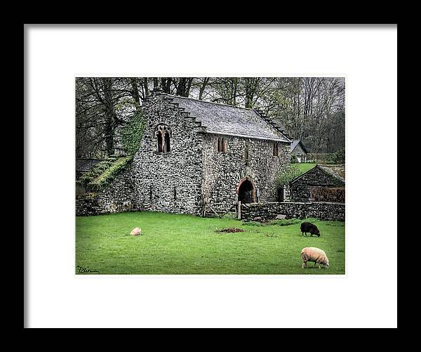 Stone Estate Framed Print featuring the photograph Scottish Estate by Peggy Dietz