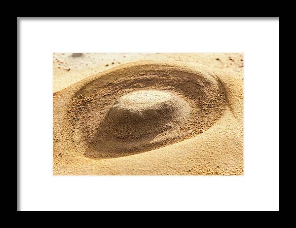 Sand Framed Print featuring the photograph Sculpted sands 3 by Jason Hughes