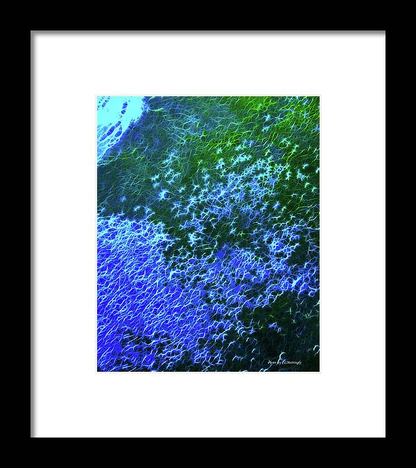 Wall Décor Framed Print featuring the photograph Sea of Blue by Coke Mattingly