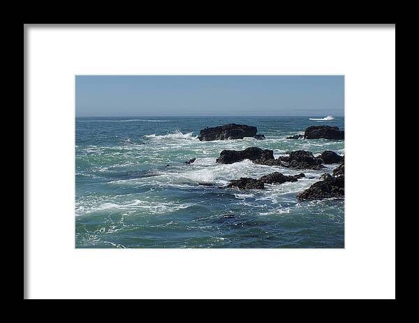 Adria Trail Framed Print featuring the photograph Sea Therapy by Adria Trail