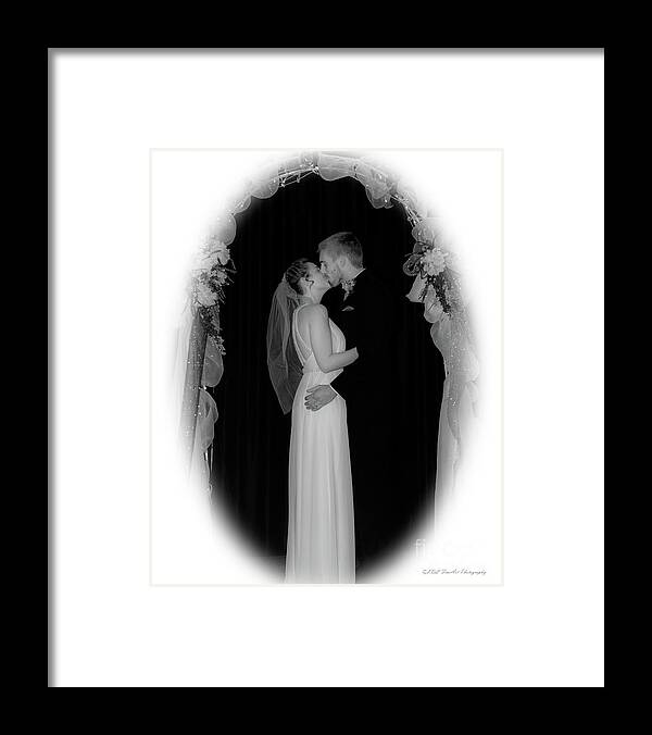 Flowers Framed Print featuring the photograph Sealed with a Kiss by Deborah Klubertanz