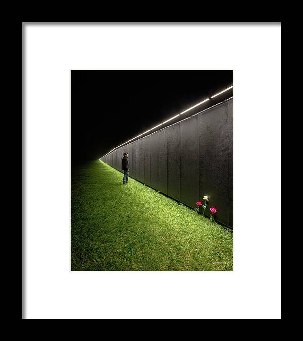 Dramatic Framed Print featuring the photograph Searching for Steven by Tim Bryan