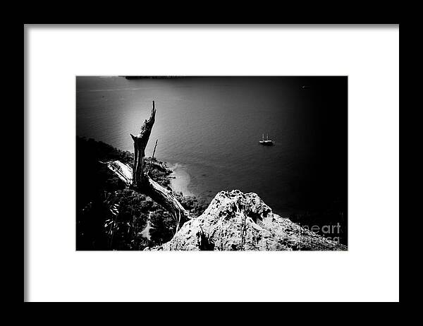 Water Framed Print featuring the photograph Seascape Artmif.lv Adrasan by Raimond Klavins