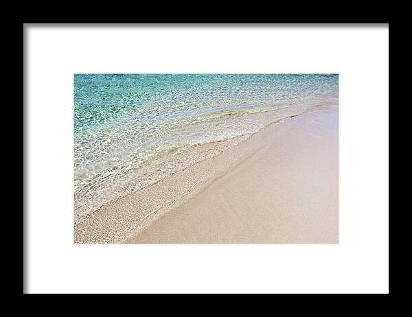 Water Framed Print featuring the photograph Seashore by Catherine Reading