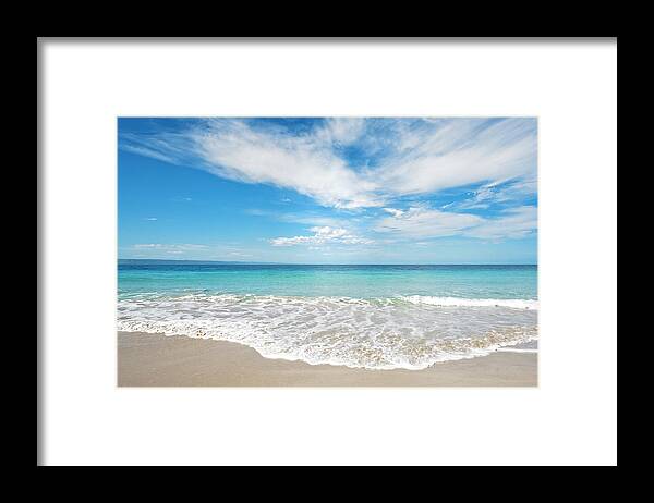 Kangaroo Island Framed Print featuring the photograph Seaside Serenity by Catherine Reading