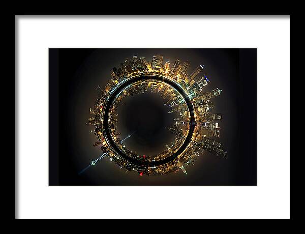 Seattle Framed Print featuring the photograph Seattle the 12th Man Inside out by Yoshiki Nakamura