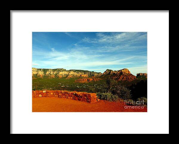 Sedona Framed Print featuring the photograph Sedona Airport Vortex by Mars Besso