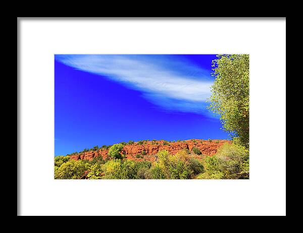 Arizona Framed Print featuring the photograph Sedona Fall by Raul Rodriguez