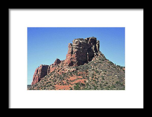 Sedona Framed Print featuring the photograph Sedona Red Rocks by John Hughes