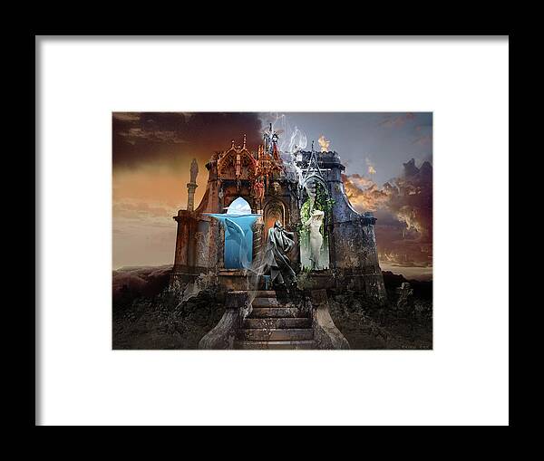 Life Framed Print featuring the digital art Self Reincarnation by George Grie