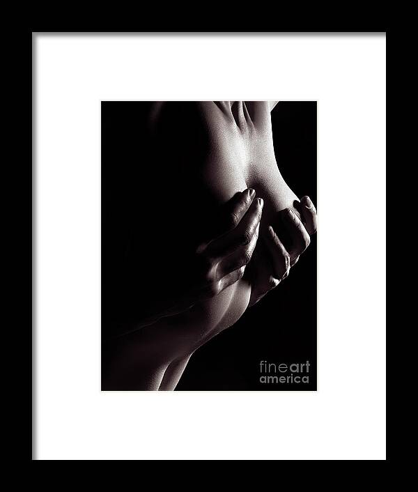 Young Woman Breast Photograph by Maxim Images Exquisite Prints