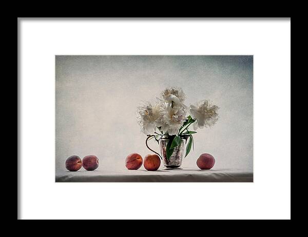 Still Life Framed Print featuring the photograph Serene Bliss by Maggie Terlecki
