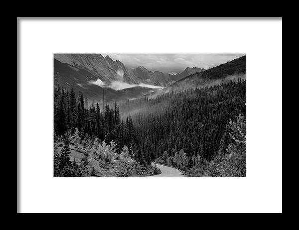 Landscape Framed Print featuring the photograph Serenity Road by Joe Burns