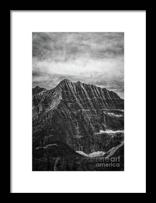 Mountains Framed Print featuring the photograph Serrated by David Hillier