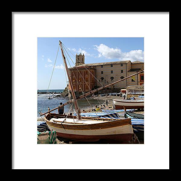 Sestri Levante Framed Print featuring the photograph Sestri Levante 4 by Andrew Fare