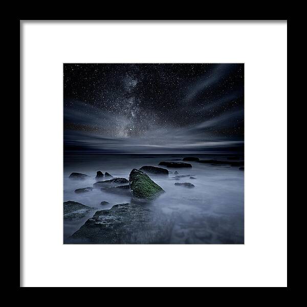 Night Framed Print featuring the photograph Shades of Yesterday by Jorge Maia