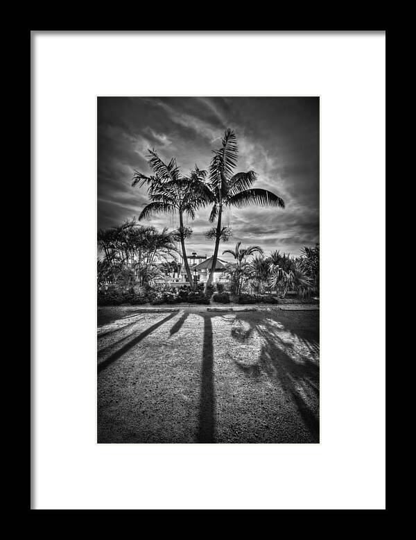 Boca Grande Framed Print featuring the photograph Shadow Waltz by Evelina Kremsdorf