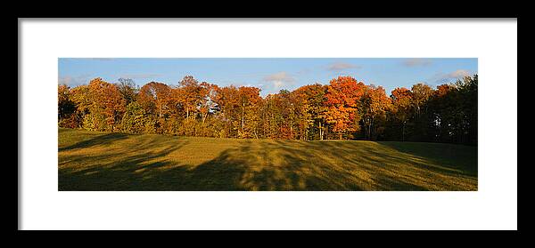 Fall Framed Print featuring the photograph Shadows Bow by Tim Nyberg