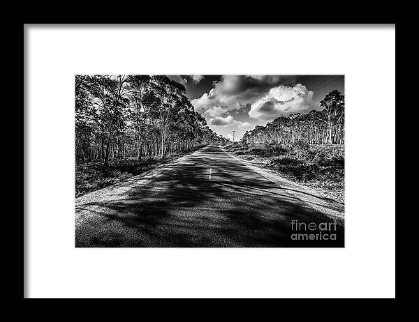 Shady Framed Print featuring the photograph Shady lane by Jorgo Photography
