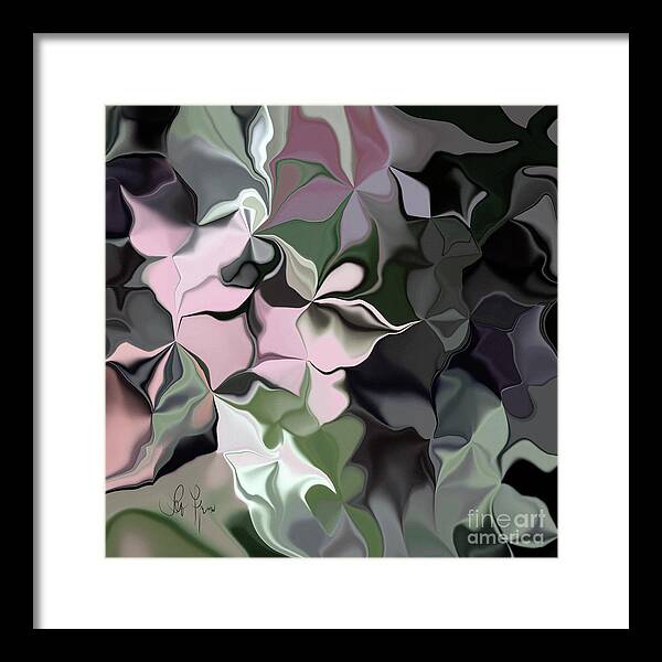 Shape Framed Print featuring the digital art Shapes Of Your Soul by Leo Symon