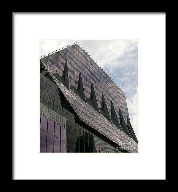 Architecture Framed Print featuring the photograph Shark fins by Elizabeth McPhee