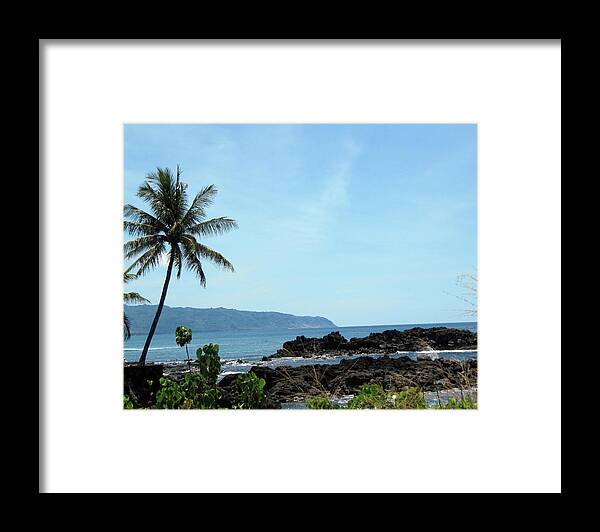Hawaii Framed Print featuring the photograph Shark's Cove by Shannon Pearson