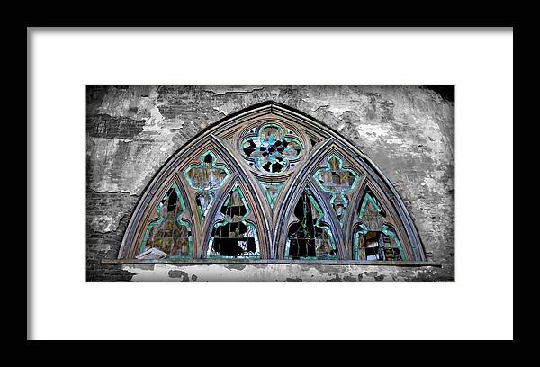 Shattered Framed Print featuring the photograph Shattered by Dark Whimsy