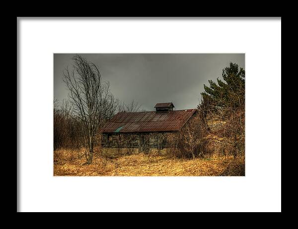 Rcouper Framed Print featuring the photograph Shed33 by Rick Couper