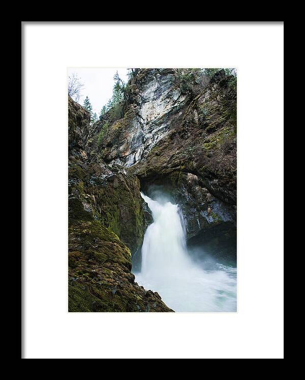 Washington Framed Print featuring the photograph Sheep Creek Falls by Troy Stapek