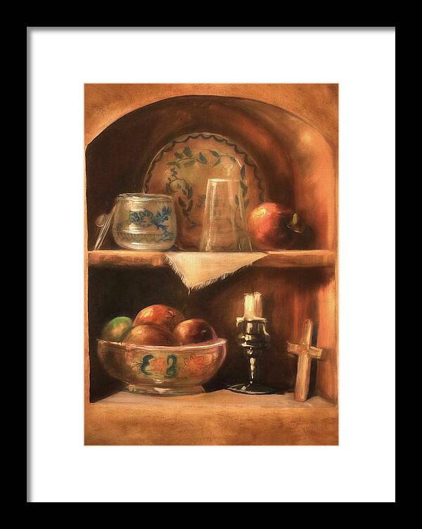 Still Life Framed Print featuring the photograph Shelf Life by Donna Kennedy