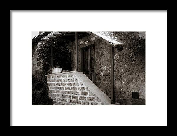 Doors Framed Print featuring the photograph Shelter by Deborah Scannell