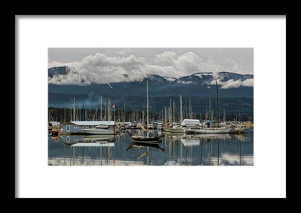 Boats Framed Print featuring the photograph Shelter by Randy Hall