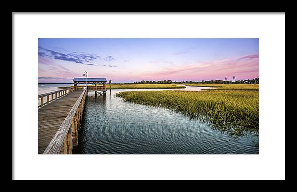 Shem Creek Park at Dawn by Donnie Whitaker