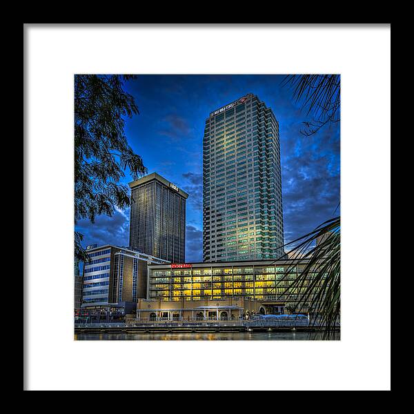 Tampa Framed Print featuring the photograph Sheraton Water Front by Marvin Spates
