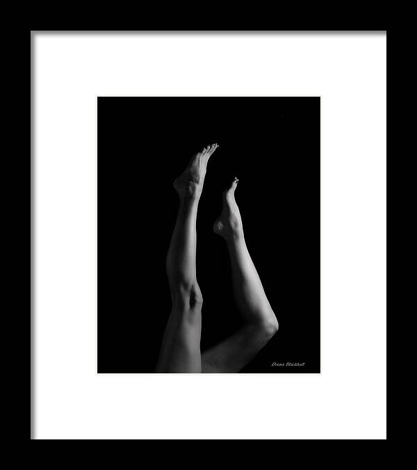 Legs Framed Print featuring the photograph She's Got Legs by Donna Blackhall