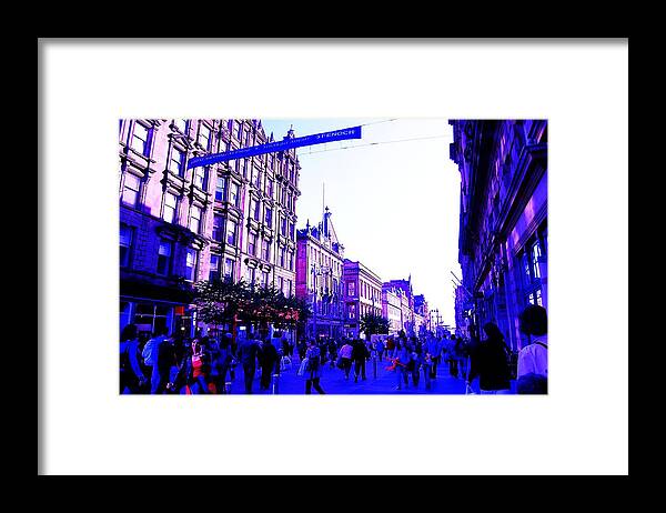 Scotland Framed Print featuring the photograph Shopping by HweeYen Ong