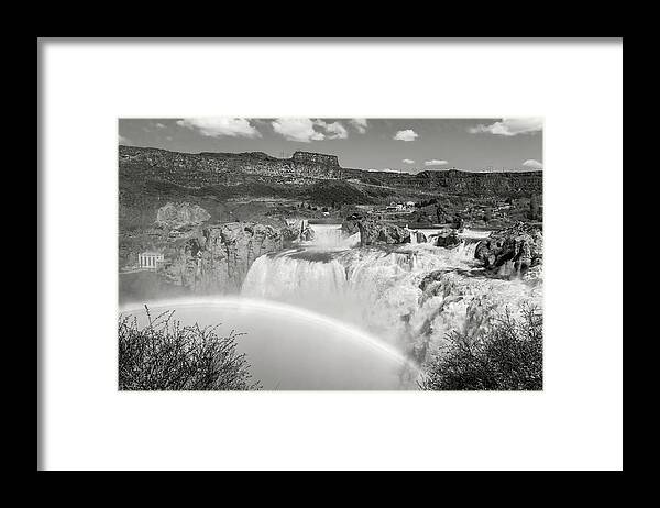 5dmkiv Framed Print featuring the photograph Shoshone Falls by Mark Mille