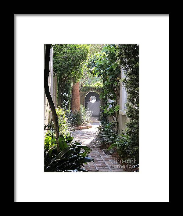 Charleston South Carolina Framed Print featuring the photograph Side View by B Rossitto