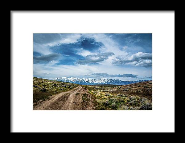 Off Road Framed Print featuring the photograph Sierra Scape by Steph Gabler