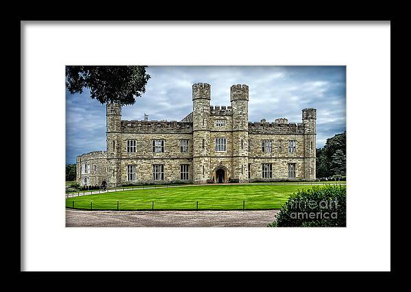 Sights Framed Print featuring the photograph Sights in England - Castle 4 by Walt Foegelle