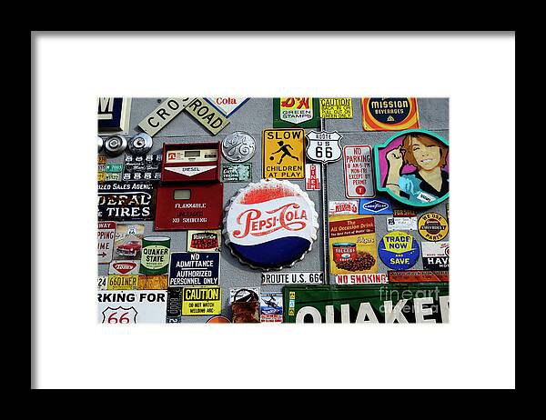 Sign Framed Print featuring the photograph Sign Me Up 2 by Bob Christopher