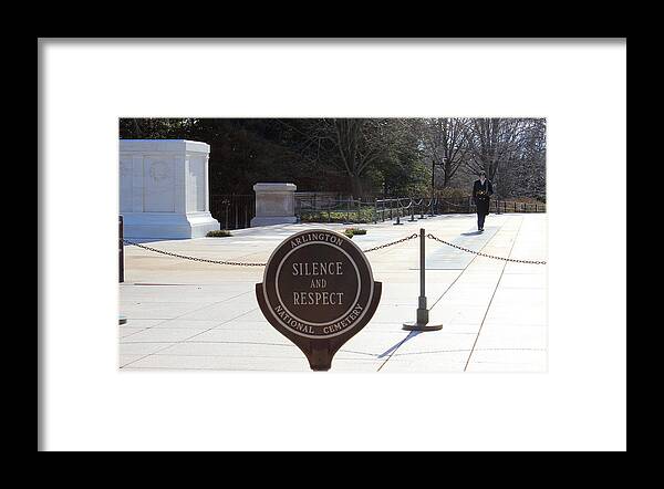 Tomb Framed Print featuring the photograph Silence by Jewels Hamrick