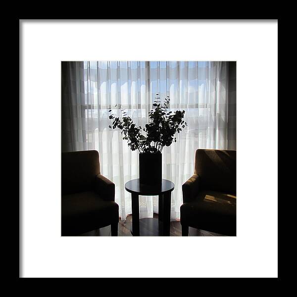 Photograph Framed Print featuring the photograph Silhouette Nook by Delynn Addams