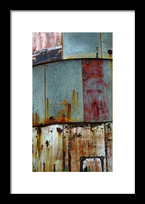 Skip Hunt Framed Print featuring the photograph Silo Series 1 by Skip Hunt