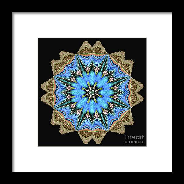 Abstract Framed Print featuring the photograph Silver Frame by Laura Mountainspring