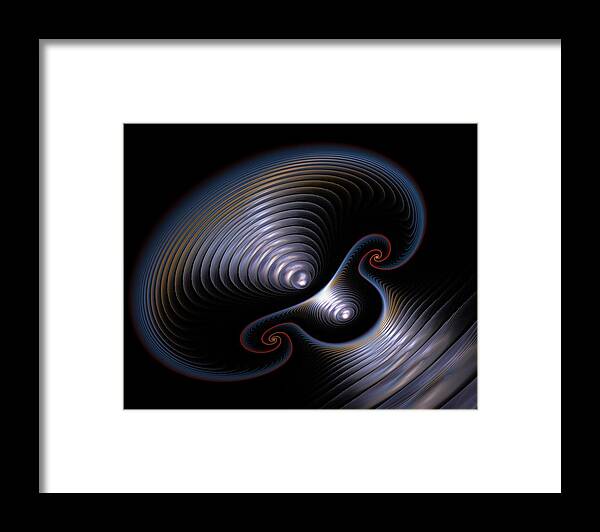 Pinnacle Framed Print featuring the digital art Silver pinnacle by Rick Chapman